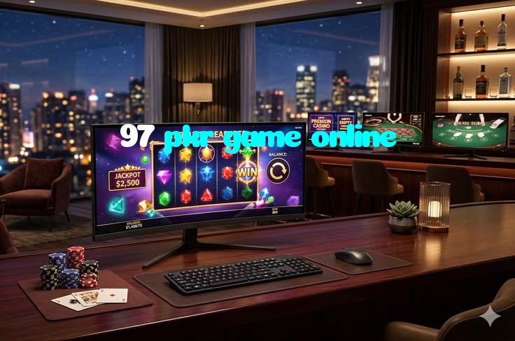 97 pkr game online casino presented on mobile device in Pakistan with slots and live games